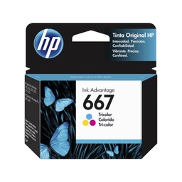 [LT1271] Cartucho HP COLOR  667 HP2375 HP2775   3YM78AL