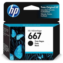 [LT1272] Cartucho HP NEGRO 667 HP2375 HP2775   3YM79AL