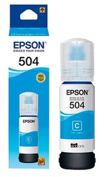 [LT1296] Tinta EPSON STYLUS 504 Cyan para L4150/L4160/L6161/L6171/L6191