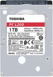 [LT1467] Disco Duro Interno Laptop 1TB Toshiba PCL200 sata 5400rpm HDWL110