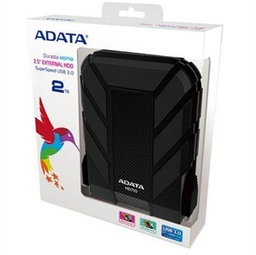 [LT1481] Disco Duro Externo Adata 2tb HD710 Negro USB3,0 Antishock Water Resist