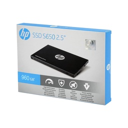 [LT1555] SSD HP S650 960Gb 2,5Inch Sata3,0 3D TLC NAND Interno