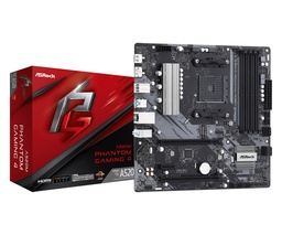 [LT1859] MBO ASROCK A520M Phantom Gaming 4 AM4 HDMI-DP 4xDDR4 DIMM 10USB 4SATA3 PCIe2x16 M.2 Micro-Atx