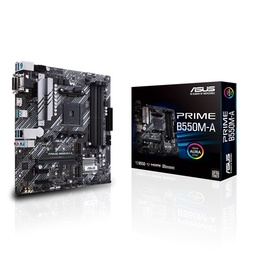 [LT1886] MBO ASUS PRIME B550M-A AMD AM4 Ryzen 4-DDR4 DP HDMI DVI-D M,2 1PCIE4,0 3PCIE4,0 mATX