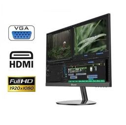 [LT2344] Monitor Quasad 19,5inc QM-S20 Full HD  HDMI Black 