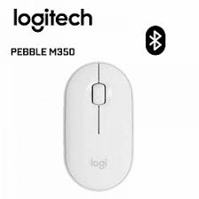 Mouse Logitech wireles M350 Pebble White 910-005770 | Land Tech Ecuador
