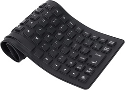 [LT2877] Teclado Flexible Waterpropf negro USB Español