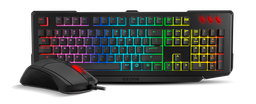 [LT2942] Combo Teclado + Mouse Ozone Gaming Double Tap Español