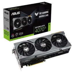 [LT3711] Tarjeta de Video Asus Tuf RTX-4070TI  12GB Gaming GDDR6X 192bits 2HDMI 3DP 3 VENTILADOR PCI Exp 4.0