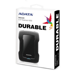 [LT3784] Disco Duro Externo Adata 1tb HD330 USB 3,2 Black Antishock