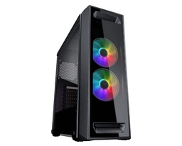 [LT3854] Case Cougar Gamer MX350 RGB vidrio templado Mid-Tower no incluye fuente de poder black 385NM10.0006