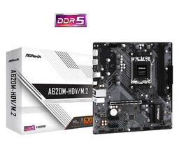 [LT3860] MBO ASROCK A620M HDV/M.2 AMD5 HDMI-DP 2xDDR5 6USB 4SATA3 PCIe1x16-2x1 M.2 Micro ATX