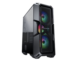 [LT4014] Case Cougar Gamer MX440 Mesh vidrio templado RGB Mid-Tower no incluye fuente de poder black  3856C10.0007