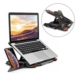 [LT4174] SOPORTE GAZAL ICE COOREL E5 PARA LAPTOP/7 NIVELES/SOPORTE DE CELULAR