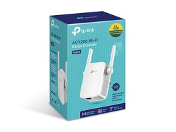 [LT4254] Wireless Repetidor AC1200 TP-LINK RE305 Dual Band 2 Antenas Mesh Wallplug RJ45