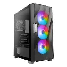 [LT4318] CASE ANTEC DF700 FLUX Black MID TOWER 3X120MM ARGB 1X120 PSU 1X120MM REAR