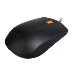 [LT4445] Mouse Lenovo 300 USB Black 1600 DPI para diestros y zurdos