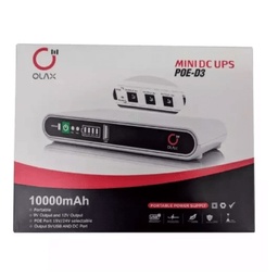 [LT4451] UPS Mini Olax Mini DC UPS POE-D3 10000mAh USB 5V 9V 12V