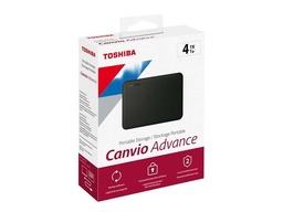 [LT4526] Disco Duro Externo Toshiba Canvio Advance 4TB USB 3.2 Red