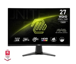 [LT4533] Monitor MSI MAG 27CQ6F 27" 2560x1440 WQHD Curvo Led 2K 180Hz 0,5ms HDR VA