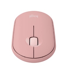 [LT4544] Mouse Logitech wireles M350S Pebble Mouse 2 Pink Wireless RF - BT 4000DPI 910-007048