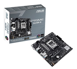 [LT4562] Mbo Asus Prime A620m-k Amd Am5 Ryzen 7000 2xddr5-5200 Vga Hdmi M.2 6usb Pcie4.0 Micro-atx 90MB1F40'M0EAY0