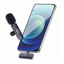 [LT4569] Microfono para Celular - Microfono doble wireless 2,40Ghz con entrada tipo C Q8