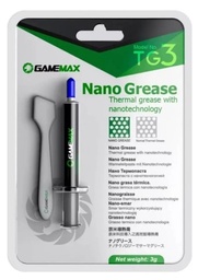 [LT4605] Pasta Termica Gamemax TG3 Nano Grease para CPU 3Gr