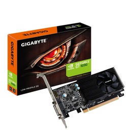 [LT4624] Tarjeta De Video GIGABYTE GT-1030 2GB Low Profile D4 GDDR4 PCI-EX. 3.0  GV-N1030D4-2GL