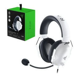[LT4644] HEADSET RAZER BLACKSHARK V2 X WHITE EDITION 3,5MM MULTIPLATAFORMA PC MAC PS5 XBOX SWITCH CELULAR PN: RZ04-03240700-R3U1