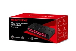 [LT4678] Switch Mercusys MS108G de 8 Puertos RJ45 10/100/1000 Gigabite