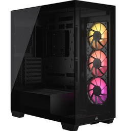 [LT4682] Case Corsair 3500 ARGB Mid-Tower Temperad Glass N-PS 3Vent-RS120 Black CC-9011278-WW