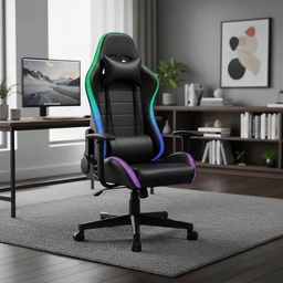 [LT4862] Silla Gamer Env Sparta Lux Led 1OENV123