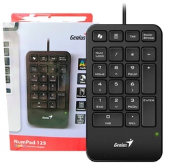 [LT5018] Teclado Genius Numpad 125 USB-C Numerico Black